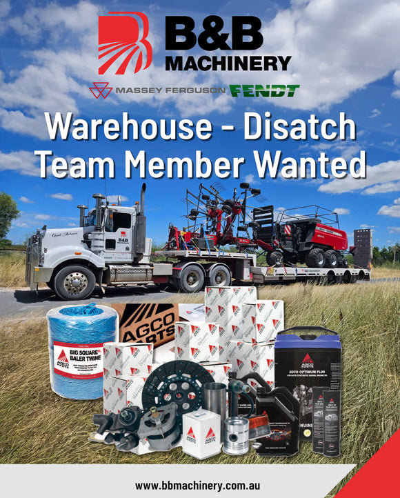 We’re Hiring – Warehouse/Dispatch Officer!