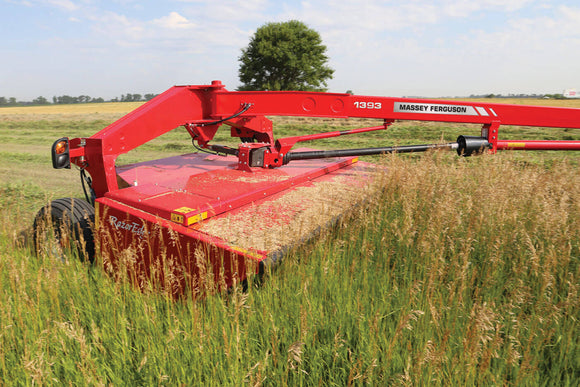How the MF 1376 Saves Time During Large-Scale Hay Harvests?