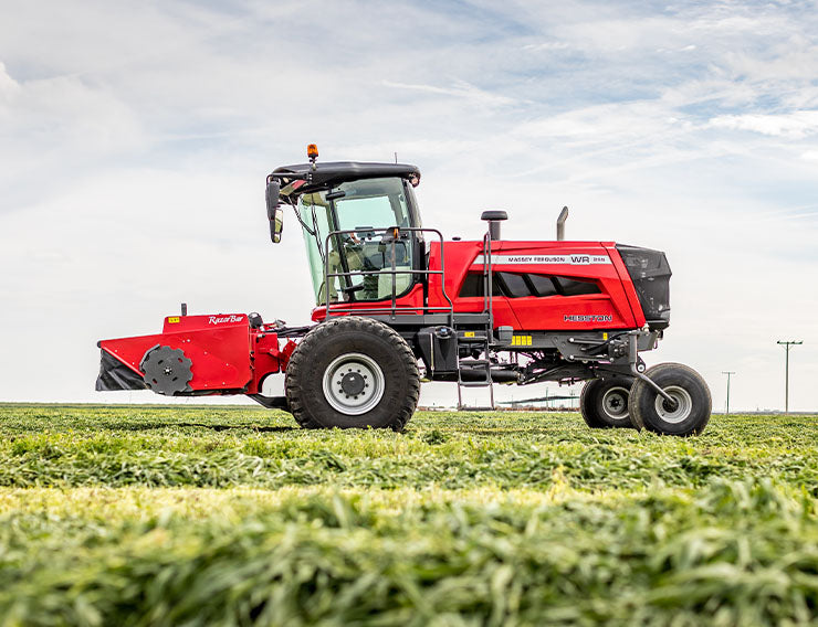 Swather Machine MF WR Swather 197 HP - Efficient & Reliable - B & B Machinery – B&B ...